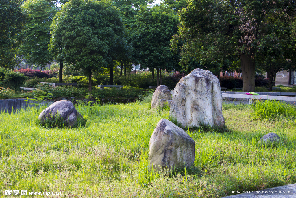 小区景观石