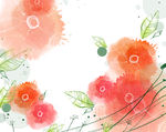 浪漫唯美花朵背景底纹