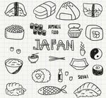 美味日本料理矢量素材