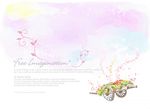 浪漫唯美温馨背景底纹