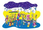 外星人卡通插画