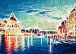 装饰画 抽象油画