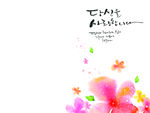 浪漫唯美花纹背景底纹