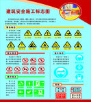 建筑安全施工标志图
