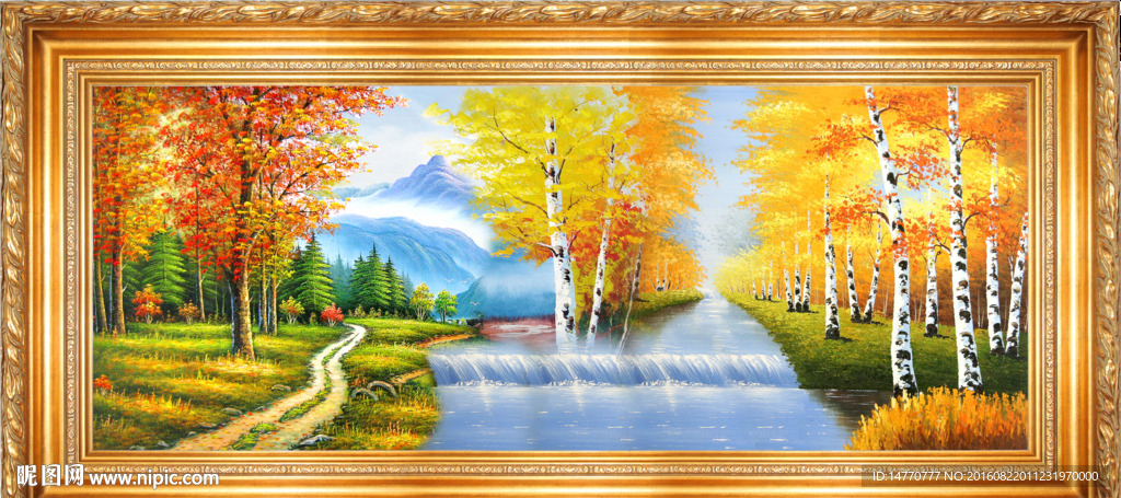油画风景
