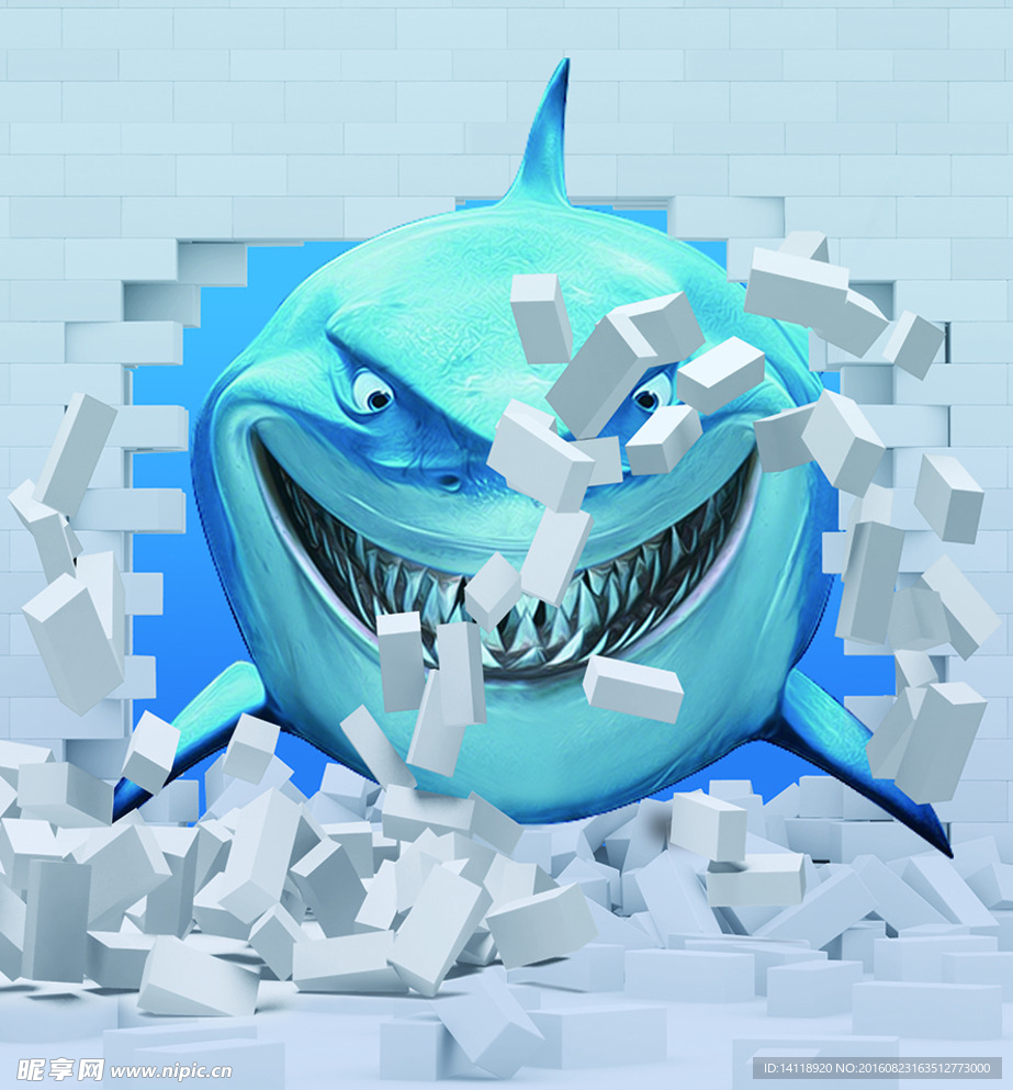 3D 鲨鱼