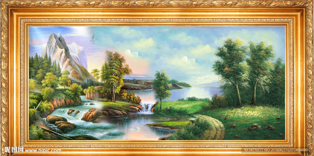 风景油画