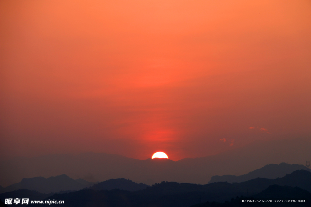 夕阳西下