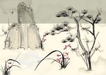 中国传统水墨画