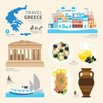 扁平旅游-希腊