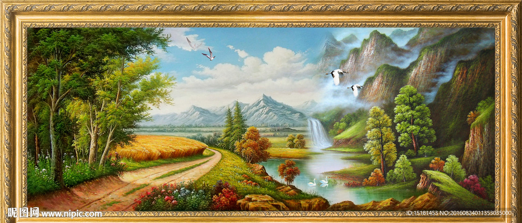 风景油画