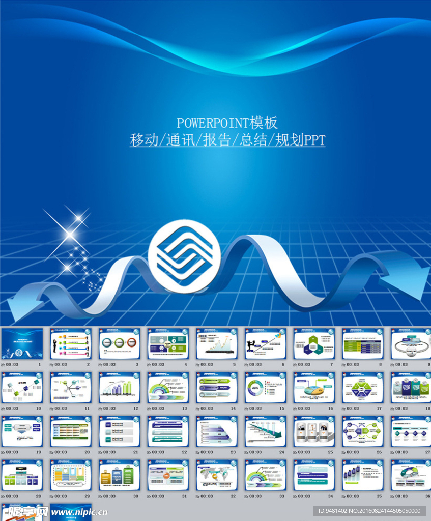 移动公司工作汇报ppt