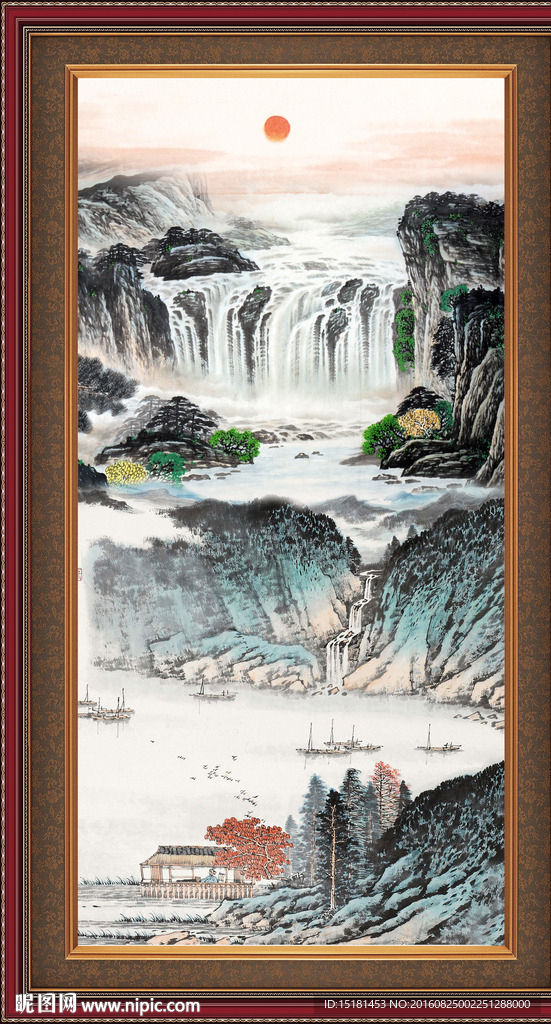 国画山水