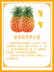 菠萝展板