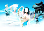 唯美空中舞蹈海报素材