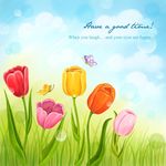 浪漫唯美花朵背景底纹