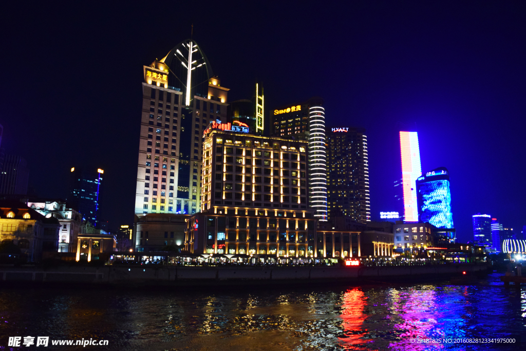 上海都市夜景