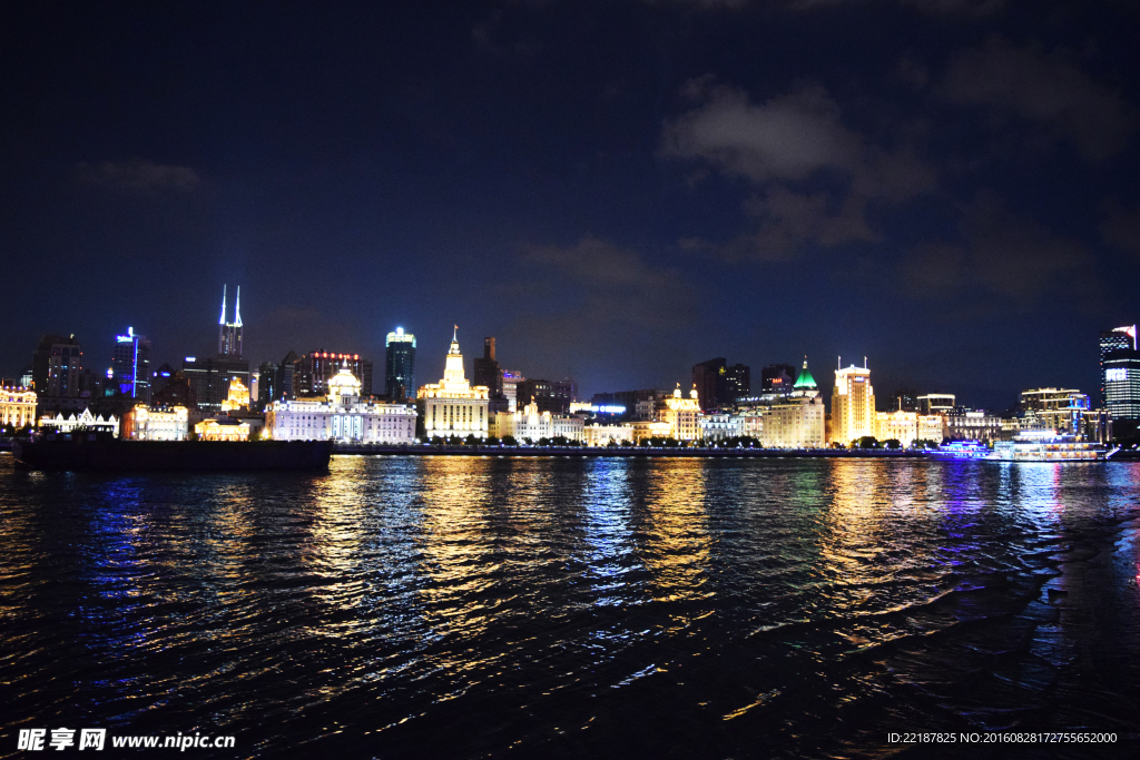 上海黄浦江夜景