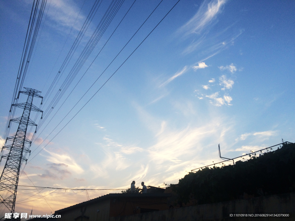 天空