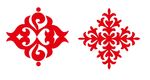 新疆  哈萨克族  花纹