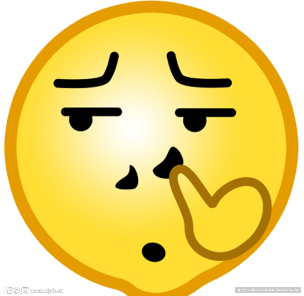 qq表情 抠鼻
