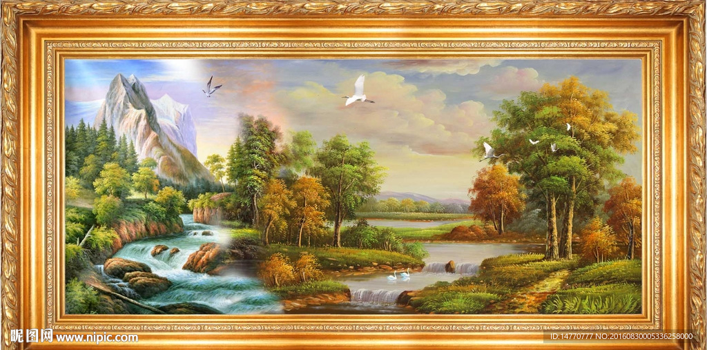风景油画