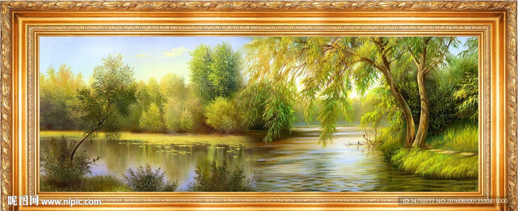 风景油画