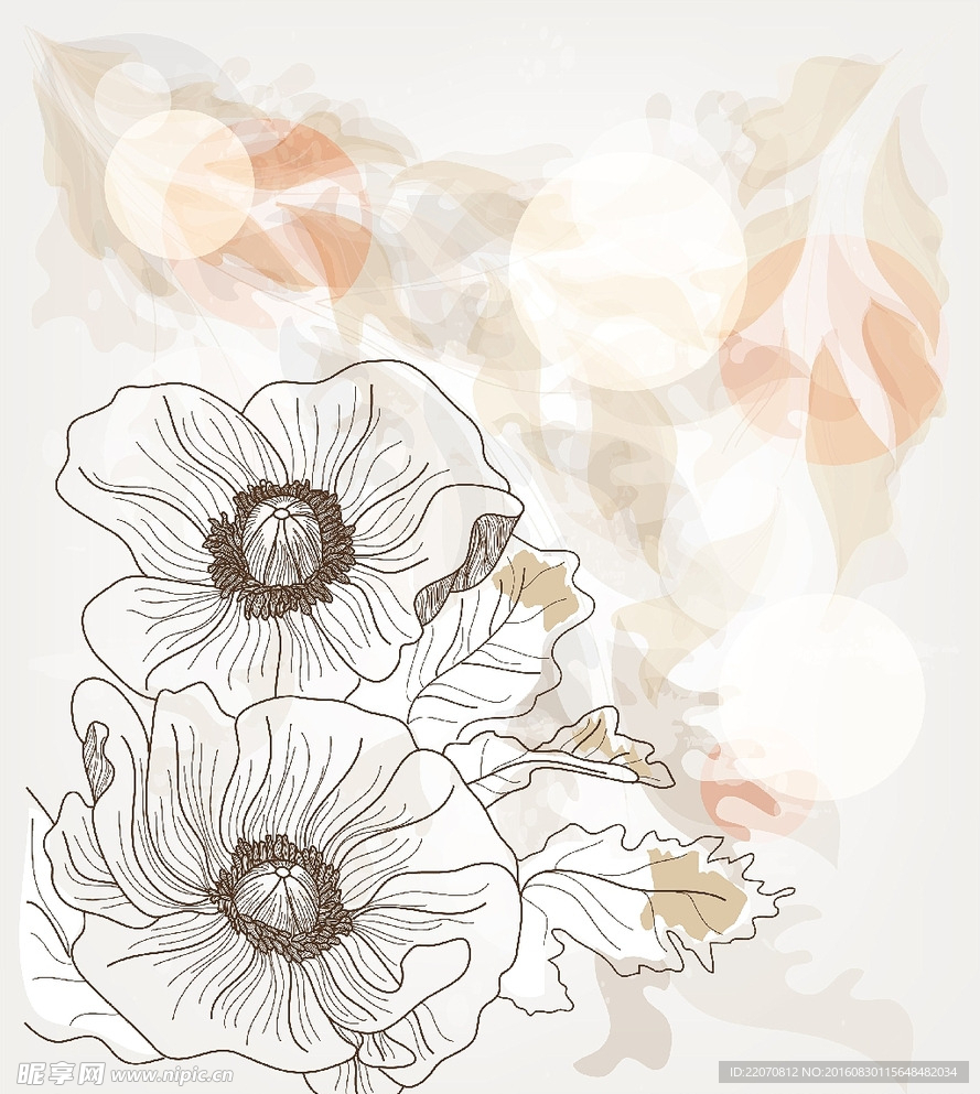 时尚花纹