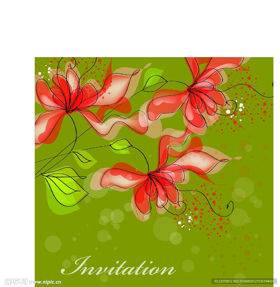 时尚花纹