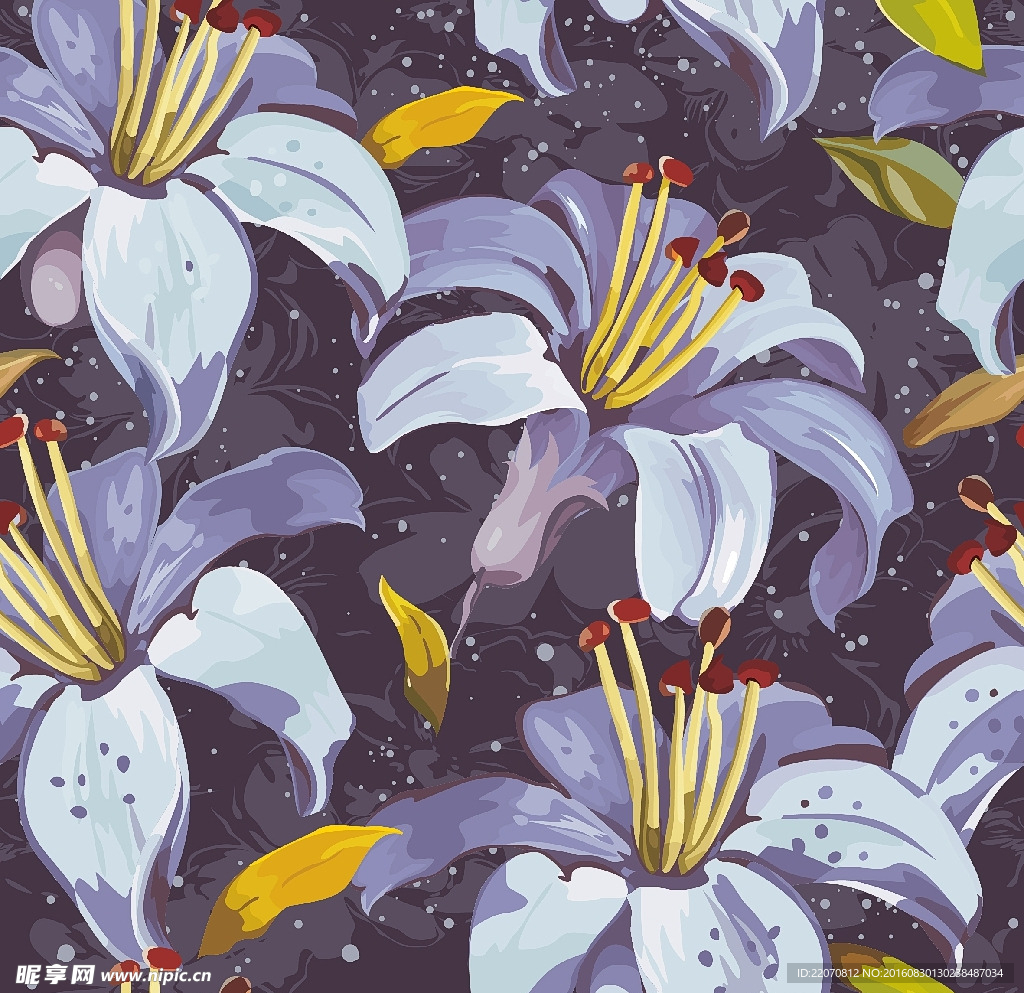 时尚花纹