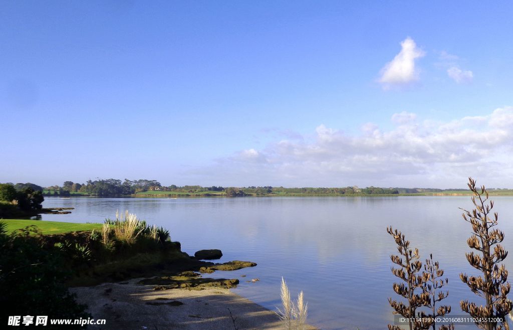 新西兰海滨自然风光