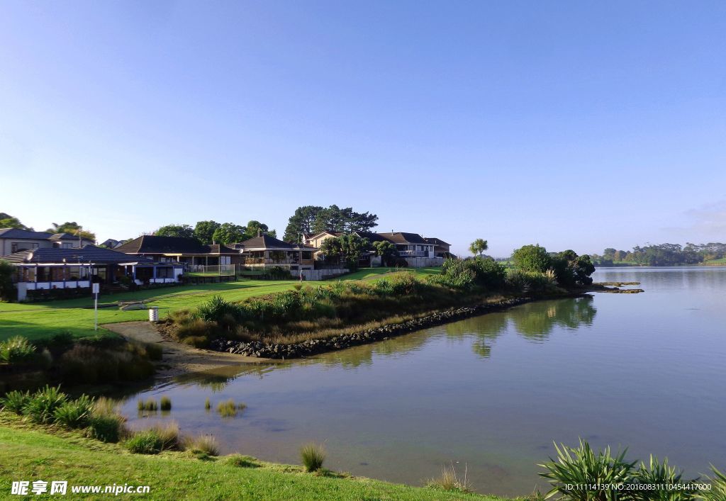 奥克兰海滨风景