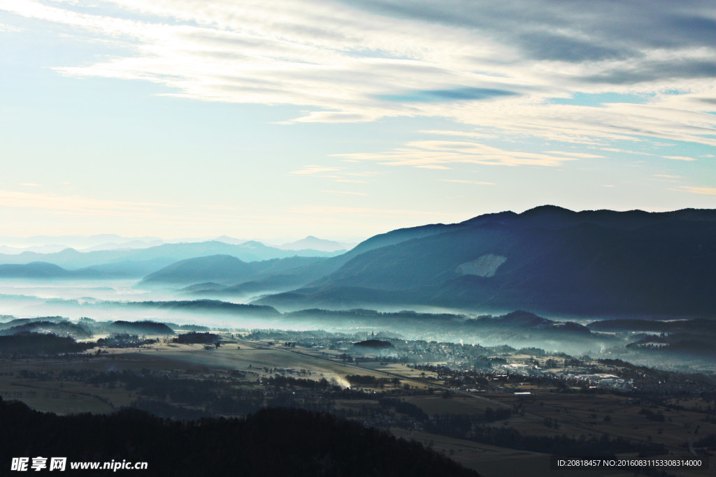 山谷风景