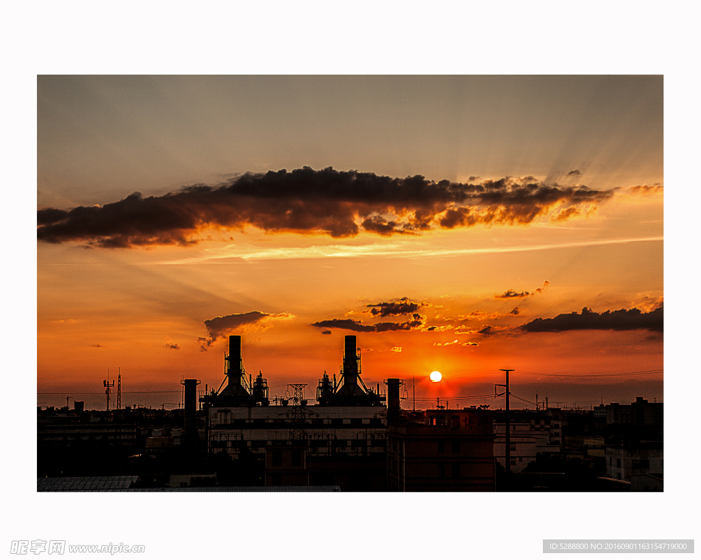 夕阳