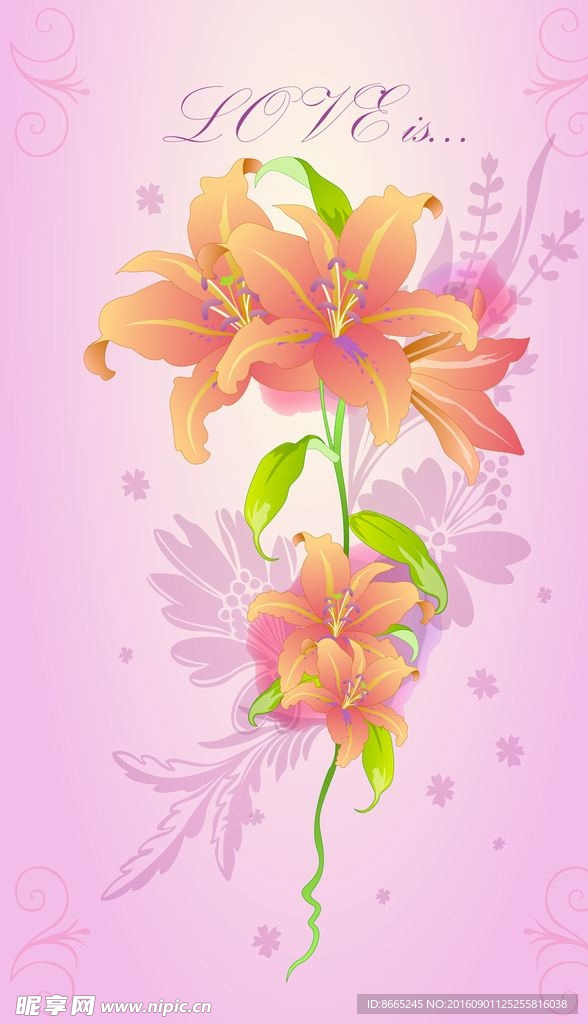 时尚花纹
