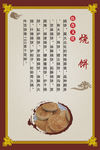 烧饼展板