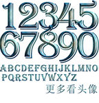 创意熔岩数字
