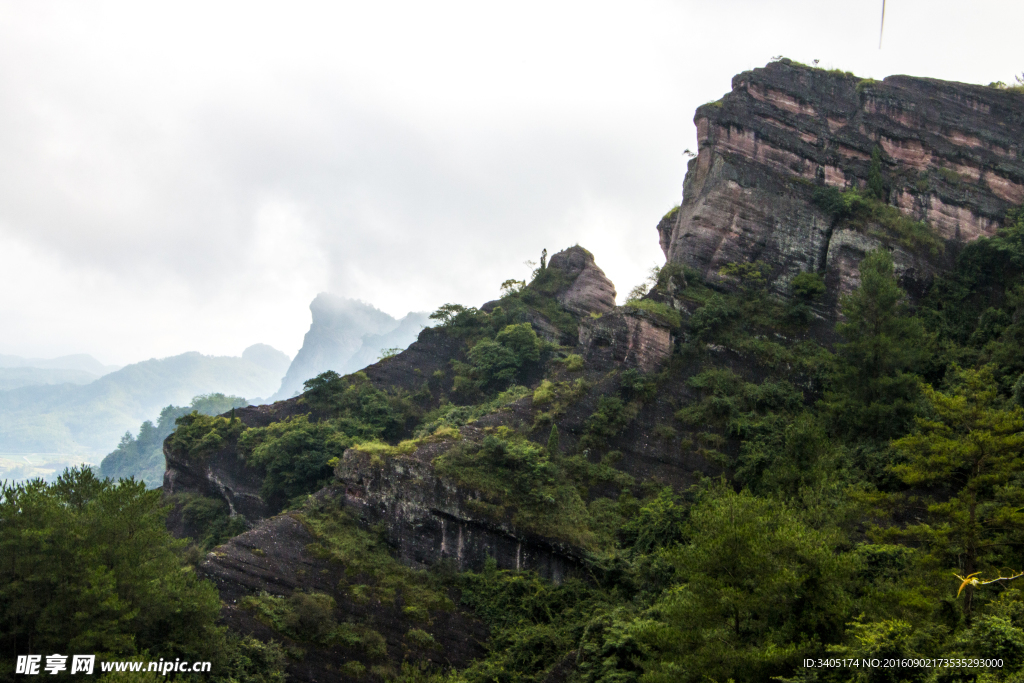 连城冠豸山灵芝峰