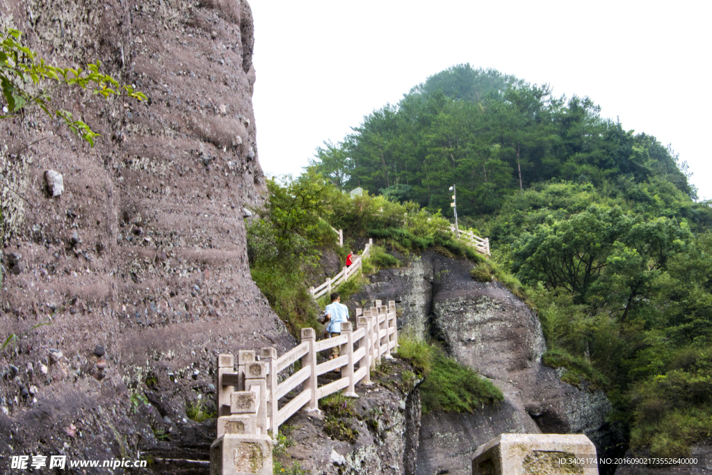 连城冠豸山鲤鱼背