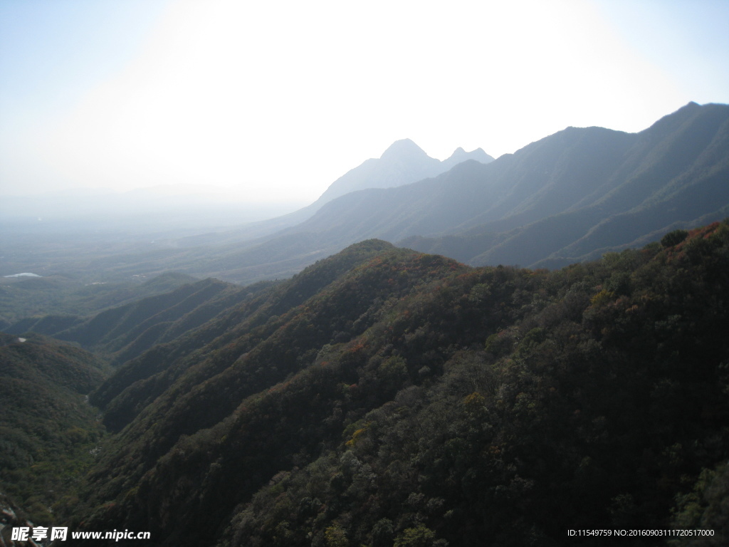 嵩山秋季风光