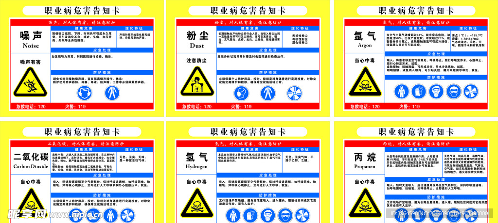 职业危害告知卡