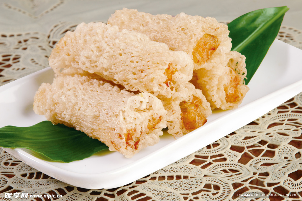 虾仁春卷