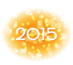 2015橙色光晕背景矢量素材