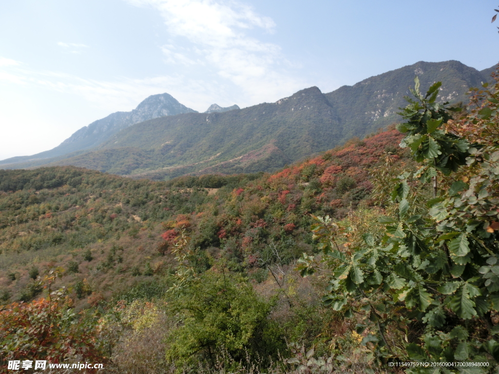 少室山秋季景色