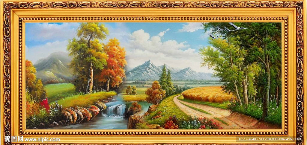 风景油画