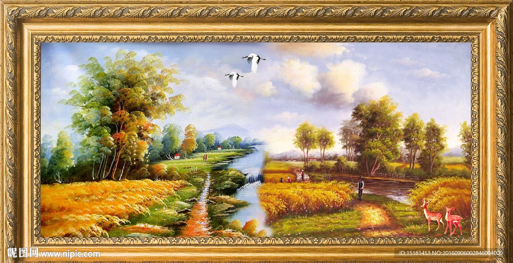 风景油画