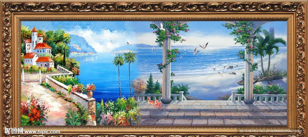 风景油画