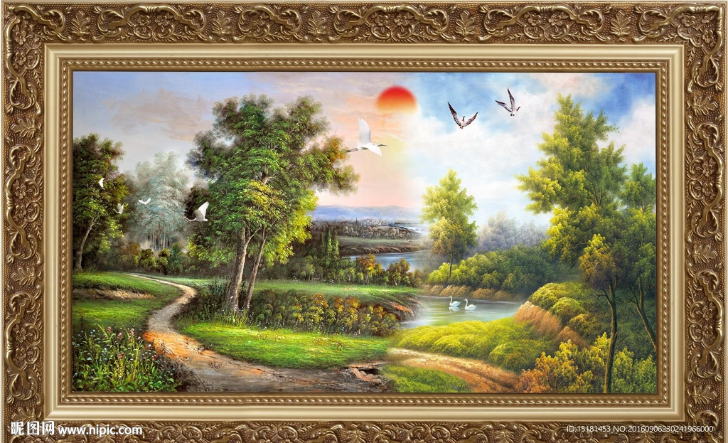 风景油画