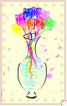 花瓶插花