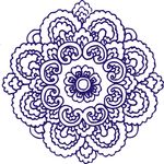 传统圆花